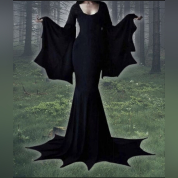 Morticia Addams dress - Picture 3 of 12